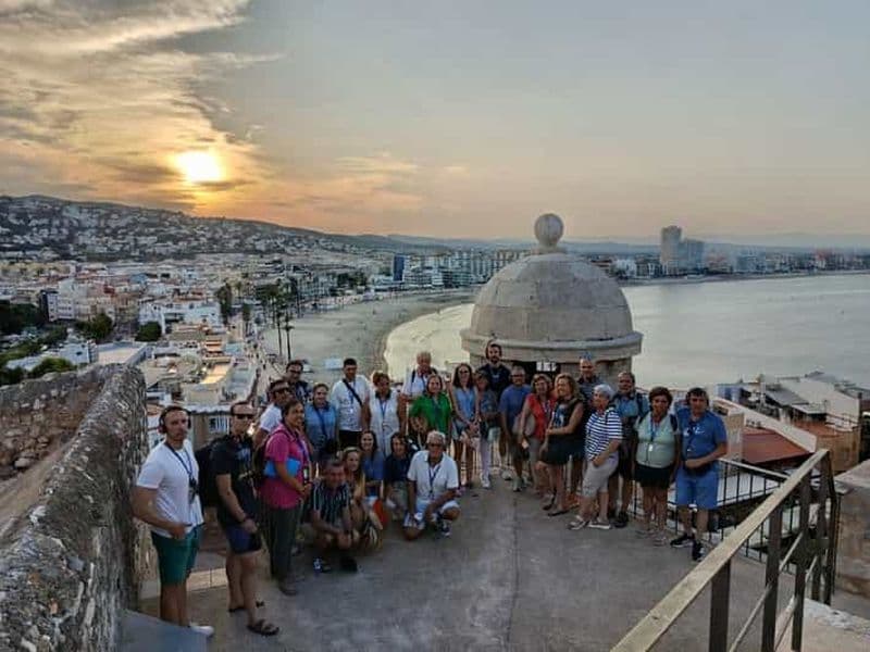 Billet Peñiscola : visite guidée en espagnol du château et de la ville fortifiée