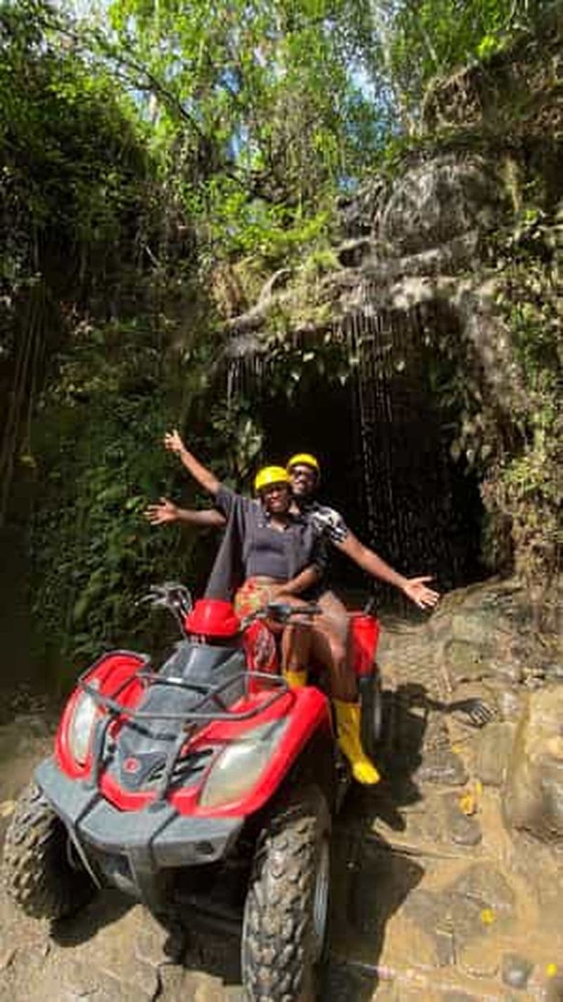 Billet Ubud : quad et rafting en eaux vives