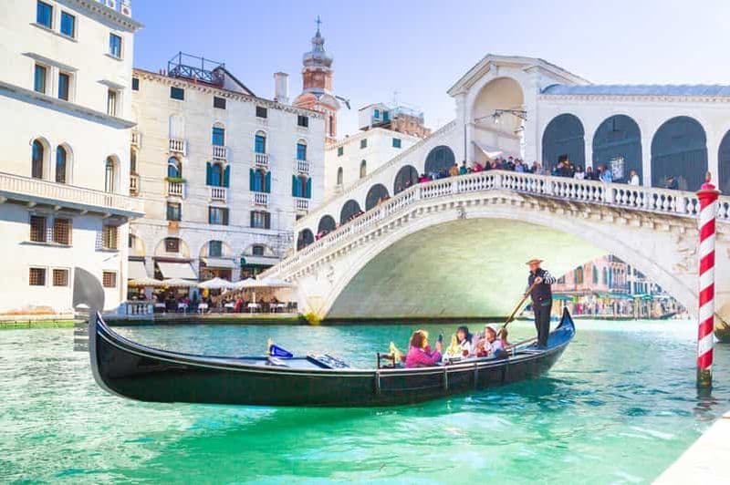 Billet Venise : Croisière en gondole privée pour 5 personnes maximum