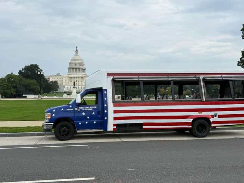 Billet Visite guidée en minibus de l'histoire et des monuments de Washington DC