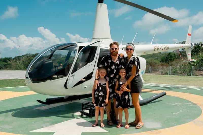 Billet Aéroport DPS : Transferts privés en hélicoptère à travers l'île de Bali