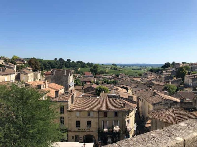 Billet Au départ de Bordeaux : visite d'une demi-journée à Saint-Emilion