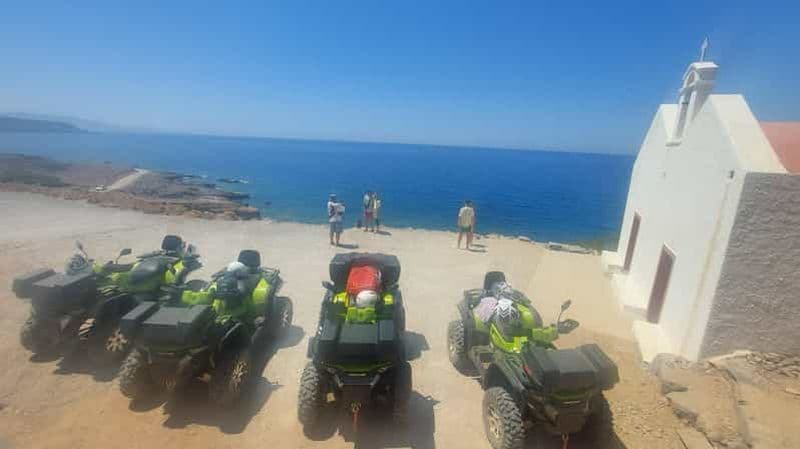 Billet CRETE :MALIA HERSSONISOS QUADS ECOTOUR ADVENTURE - HIGH PERF