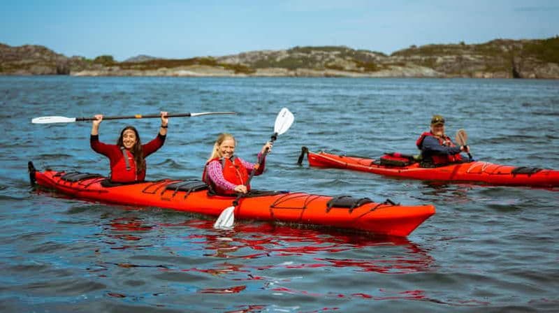 Billet Bergen : visite guidée en kayak des îlots d'Øygarden