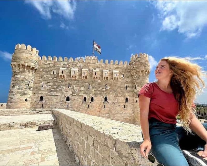 Billet Au départ du Caire : Visite d'Alexandrie avec déjeuner