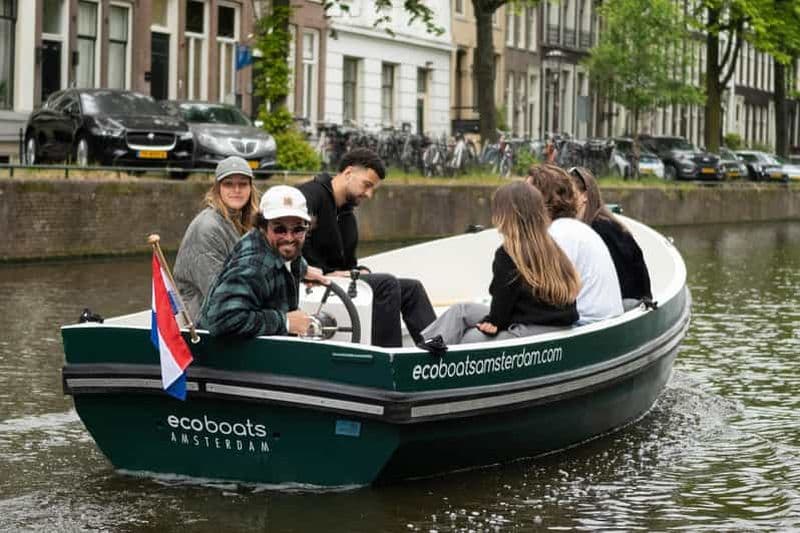 Les meilleures locations de bateau à Amsterdam