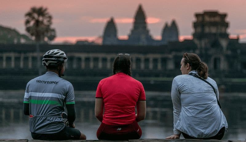 Billet Visite à vélo d'Angkor au lever du soleil (vélo électrique disponible)