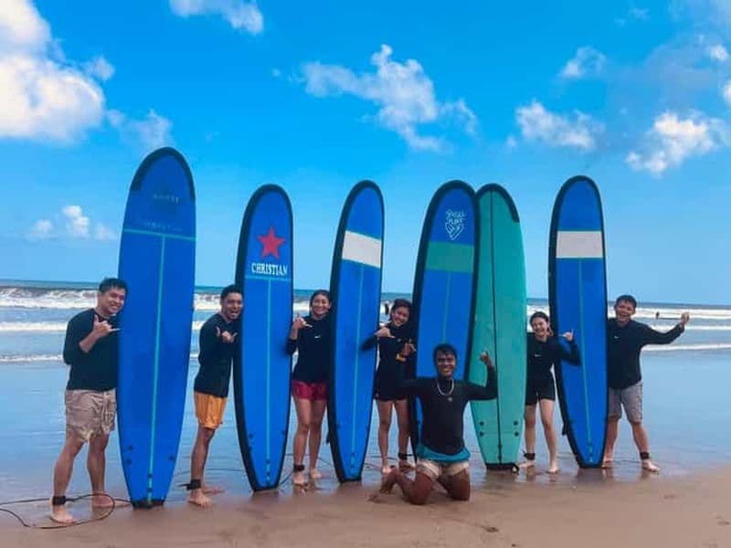 Billet Seminyak : cours de surf pour débutants, tous niveaux, expérience de 2 heures