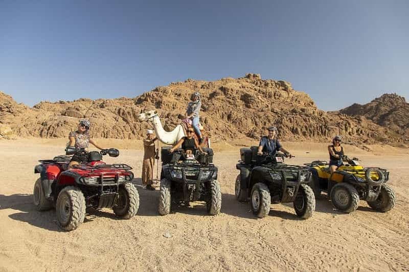 Billet Charm el-Cheikh : quad et safari dans le désert avec prise en charge