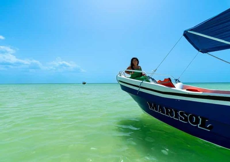 Billet Tour de Holbox : Visite de l'île, Punta Mosquito et Isla Pasión