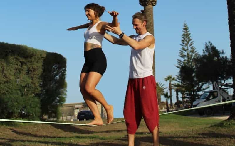 Billet Lagos : le slackline simplifié | Yoga et slackline