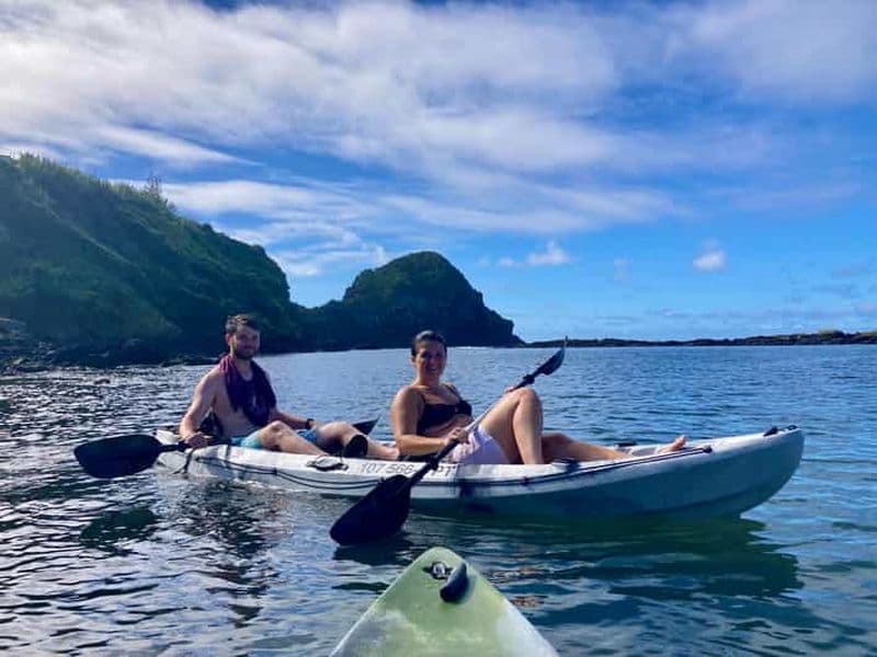 Billet Île de Pico : excursion guidée en kayak et plongée en apnée