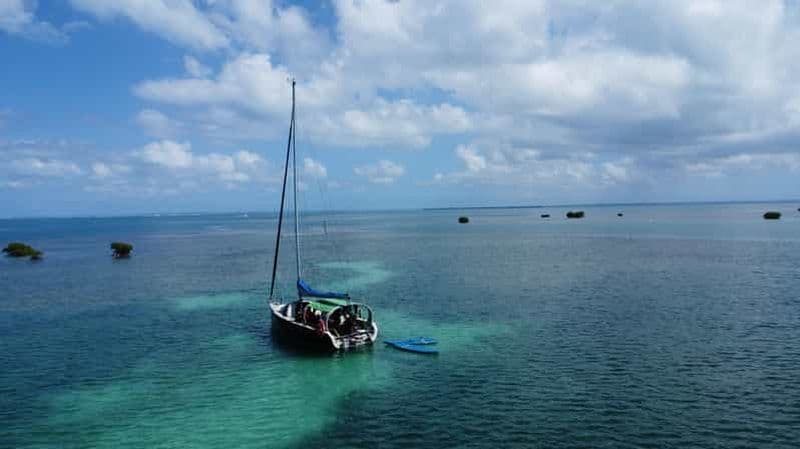 Billet Excursion en voile, lagon, barrière de corail, paddle ou nage