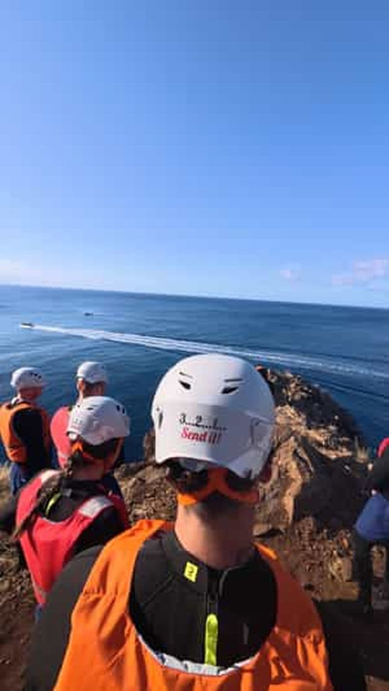 Billet Madère : Aventure Coasteering avec Snorkeling, avec prise en charge