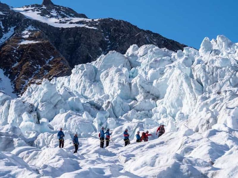 Billet Franz Josef : 2,5 heures de randonnée glaciaire avec transfert en hélicoptère