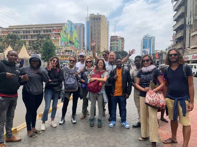 Billet Visite à pied de Nairobi avec un guide local