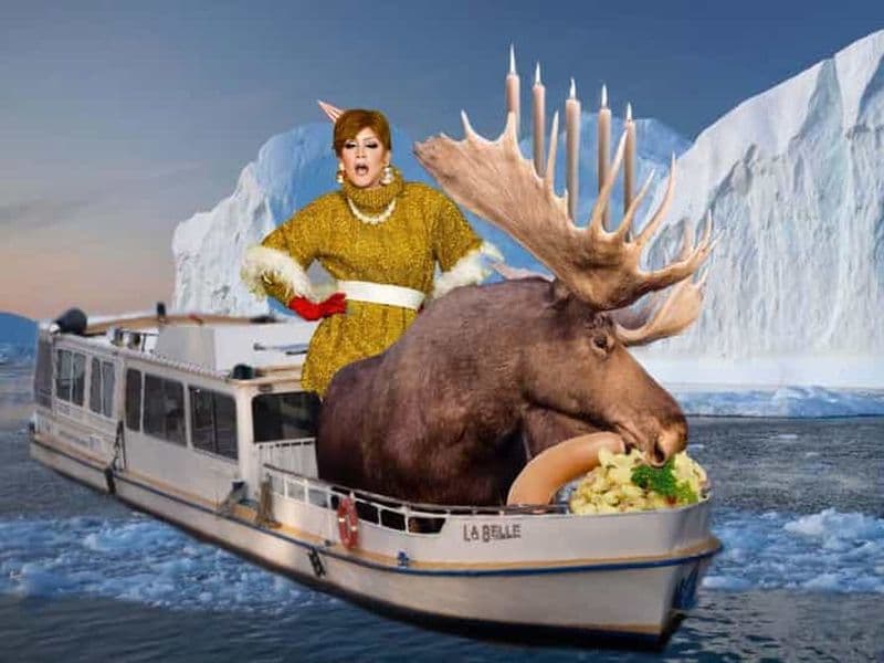Billet Berlin : croisière sur la Spree à l'occasion de Noël avec la drag queen Audrey.