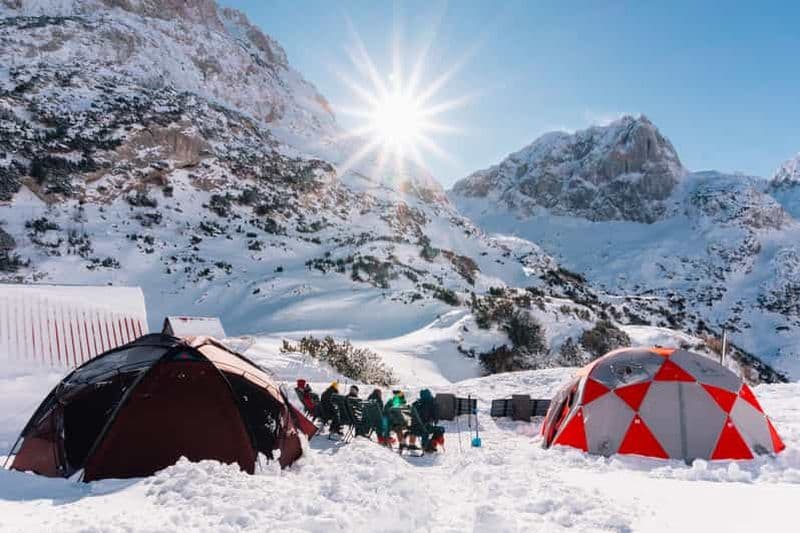 Billet Parc national de Durmitor : randonnée en raquettes jusqu'au camp de base