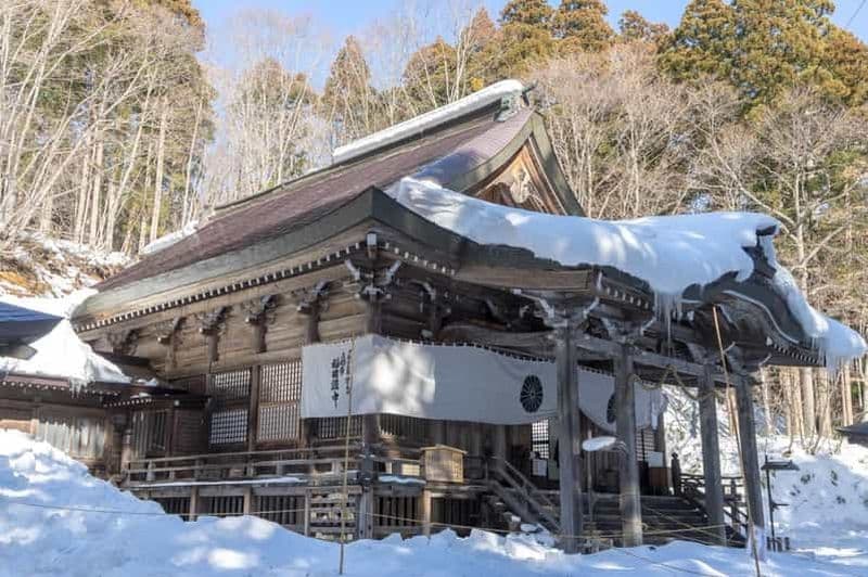 Billet Nagano : visite du sanctuaire Togakushi et du parc des singes des neiges de Jigokudani