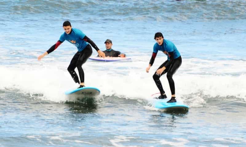 Billet Tenerife : Leçon de surf pour tous les niveaux, photos incluses