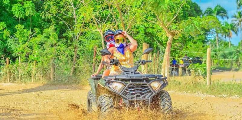 Billet Punta Cana : Aventure en quad à la plage de Macao avec prise en charge à l'hôtel