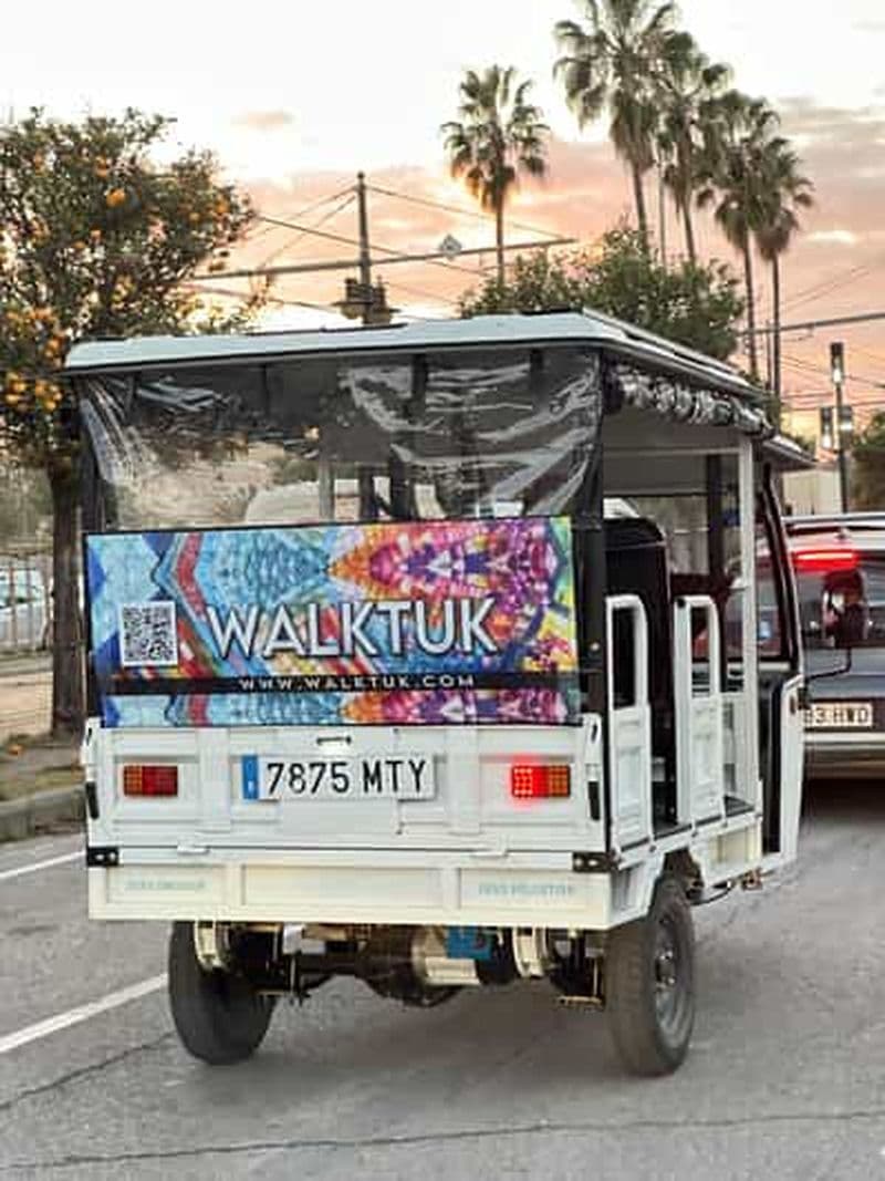 Billet Nouveau à Palma ! Tuk Tuk Tour : Découvrez la ville d'une manière unique !