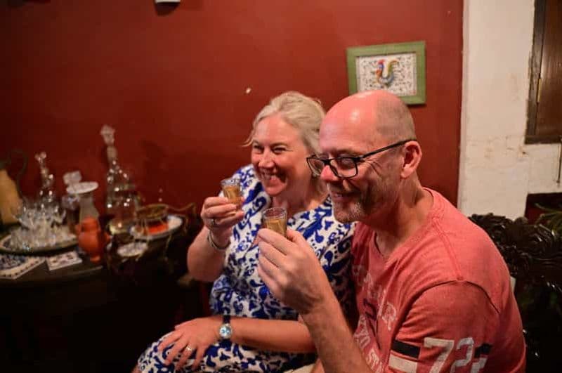 Billet Dégustation de vin dans un manoir goanais centenaire à Fontainhas