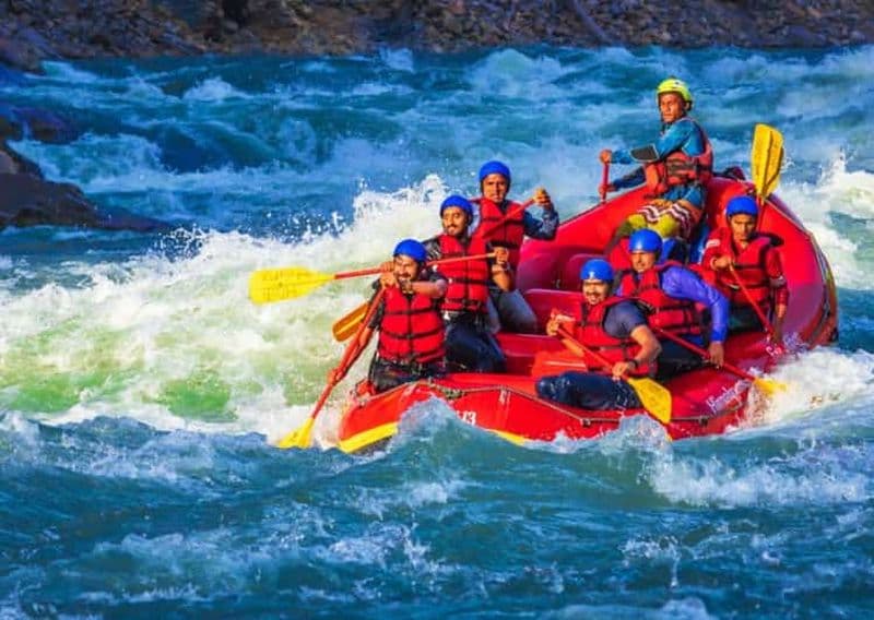 Billet Rishikesh : aventure en rafting avec prise en charge à l'hôtel