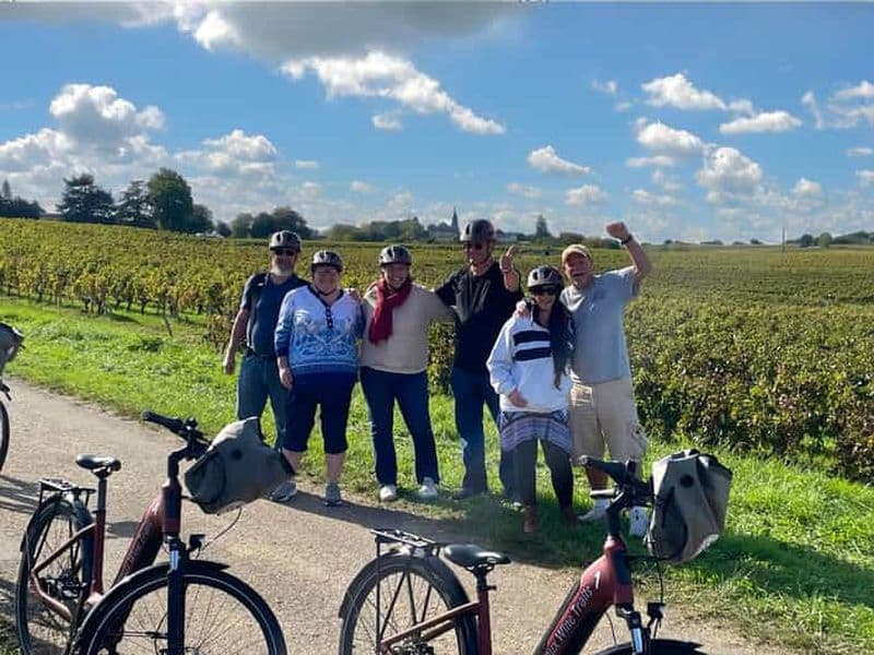Billet Visite de Saint-Émilion à vélo et dégustation de vin