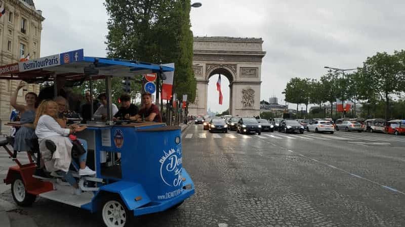 Billet Paris : Bar à bières et vélos avec boissons incluses