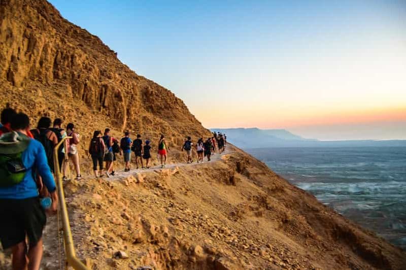 Billet Au départ de Tel Aviv : Masada au lever du soleil, Ein Gedi et la mer Morte