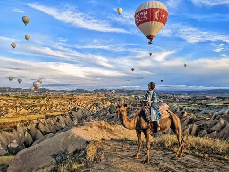 Billet Cappadoce : balade à dos de chameau avec audioguide