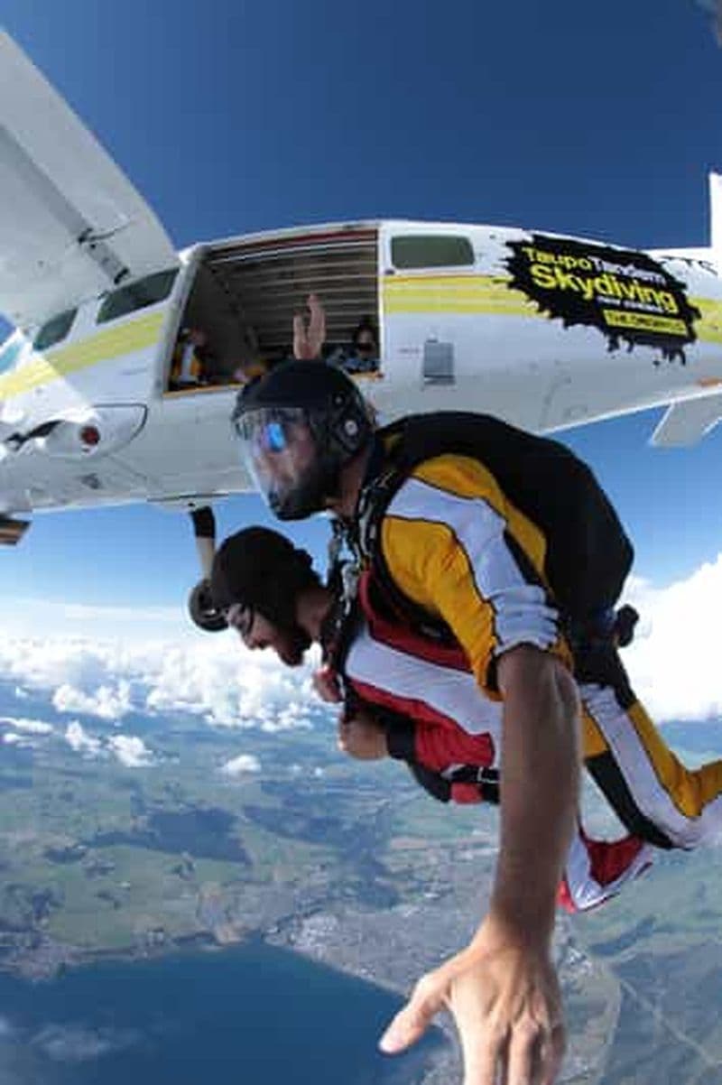 Billet Saut en parachute en tandem à Taupo