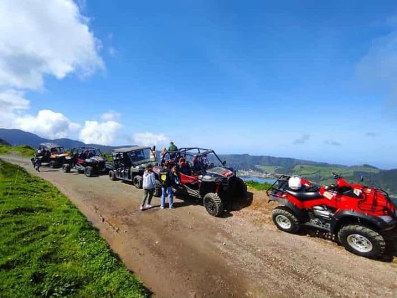 Billet Ponta Delgada : Visite guidée de Sete Cidades en buggy, quad ou jeep