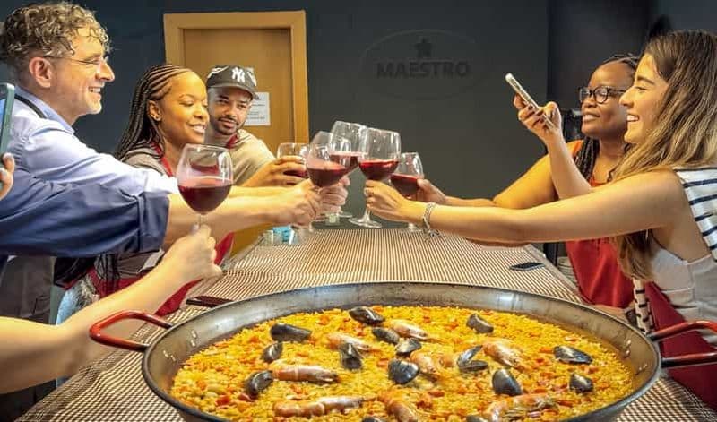 Billet Barcelone : Paella aux fruits de mer ★Maestro★ & Tapas & Sangria