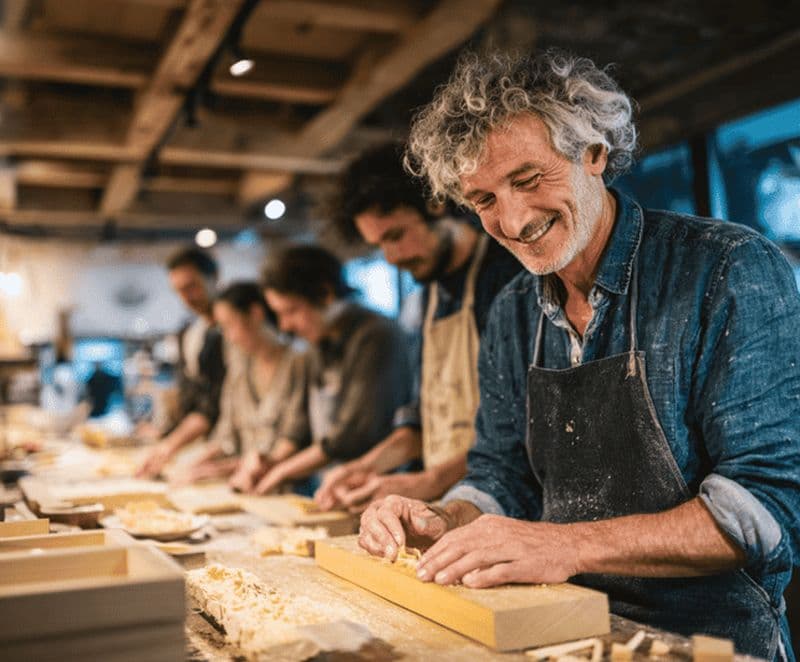 Billet Kyoto : Atelier de fabrication de baguettes à Gion