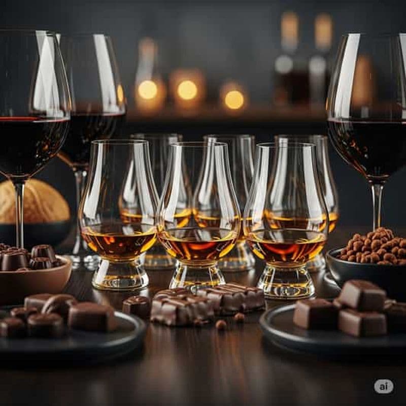 Billet Nashville : expérience d'accord whisky ou vin et chocolat