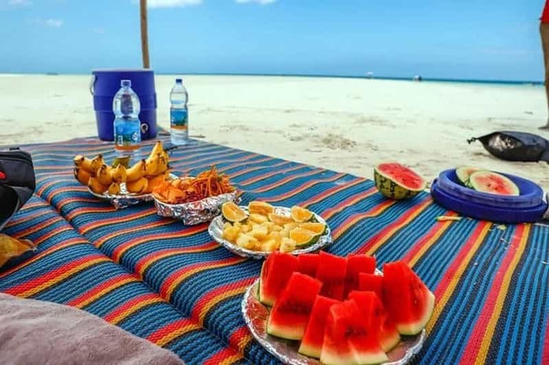 Billet Île de Pemba : Banc de sable du lagon de Fundu et excursion de plongée avec masque et tuba