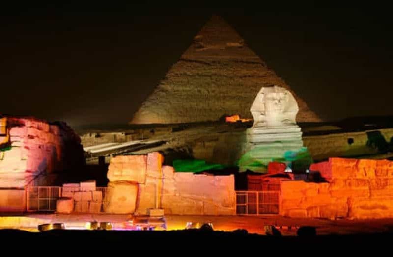 Billet Spectacle son et lumière aux pyramides de Gizeh