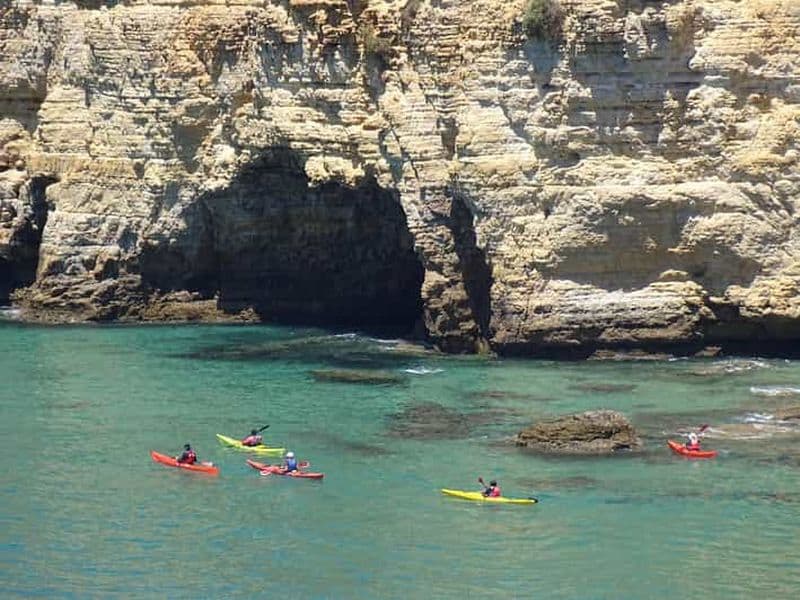 Billet Aventures guidées en kayak de mer dans le sud-ouest de l'Algarve