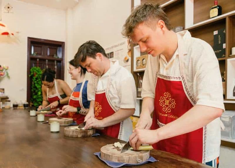 Billet Cours de cuisine végétalienne à Hanoï : une aventure culinaire vietnamienne