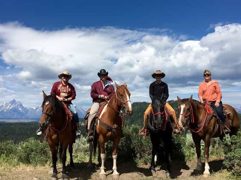 Billet Jackson Hole : Randonnée à cheval dans la forêt nationale de Bridger-Teton