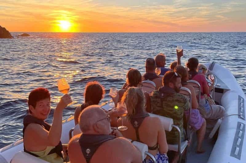 Billet Croisière Piana Sunset Apéro Baignade bateau 12 places
