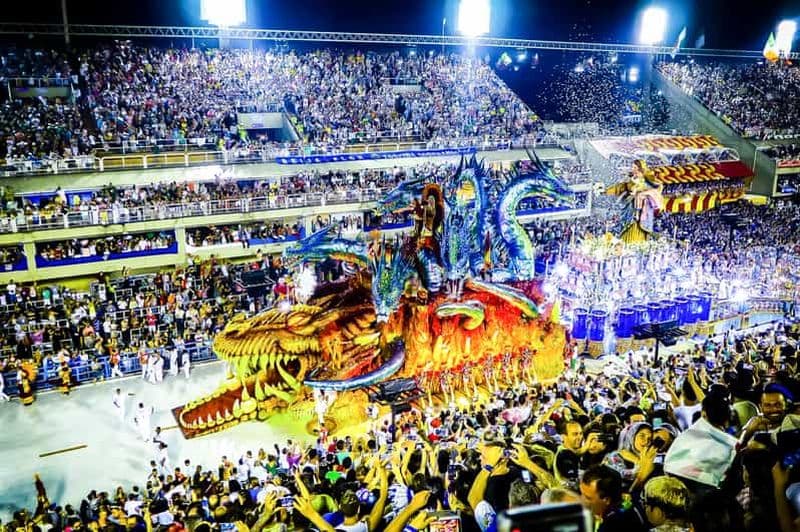 Billet Rio : Carnaval 2025 Billets pour le défilé de samba avec service de navette