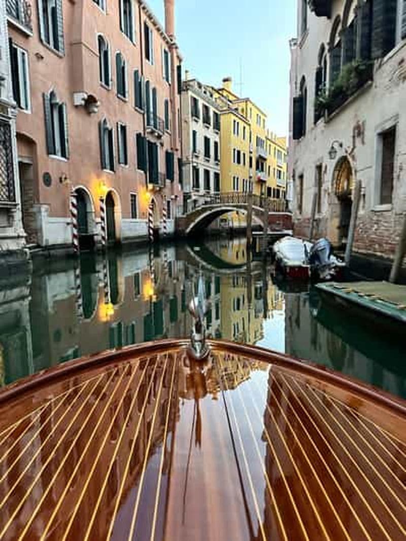 Billet Venise : visite de Murano en taxi privé