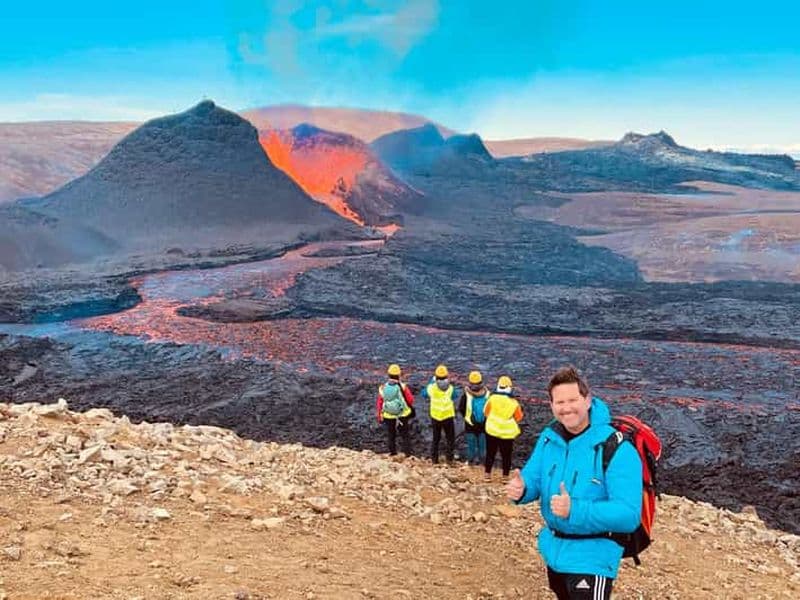 Billet Randonnée au volcan Fagradalsfjall – Petit groupe avec guide de la région