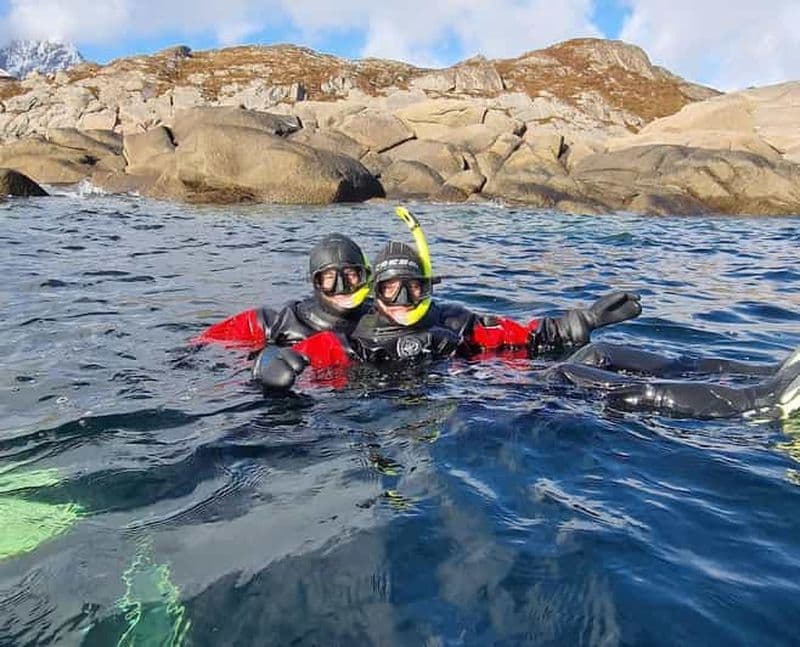 Billet Lofoten : expérience unique de plongée en apnée en hiver