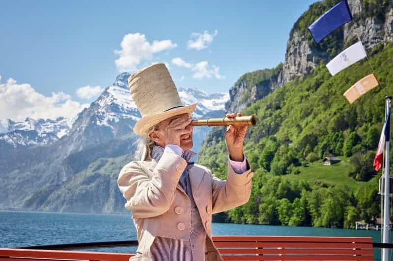 Billet Lucerne : Légendes du lac des Quatre-Cantons - Expérience en bateau à vapeur