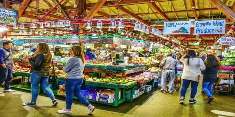 Billet Vancouver : Granville Island : visite en petit groupe à pied sur la nourriture