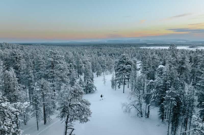Billet Pyhätunturi : Essayez le ski sauvage en Laponie finlandaise